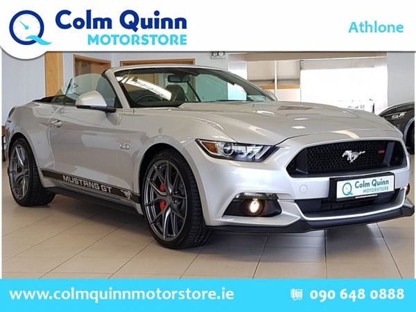 Ford Mustang Cabriolet, Petrol, 2019, Silver
