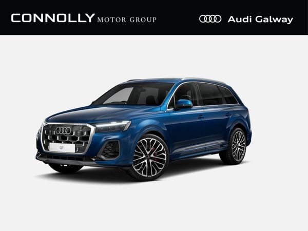 Audi Q7 SUV, Petrol, 2024, Ascari Blue Metallic