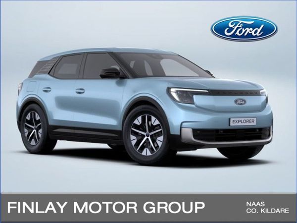 Ford Explorer SUV, Electric, 2024, Blue