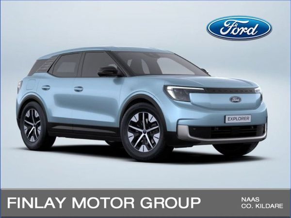 Ford Explorer SUV, Electric, 2025, Blue