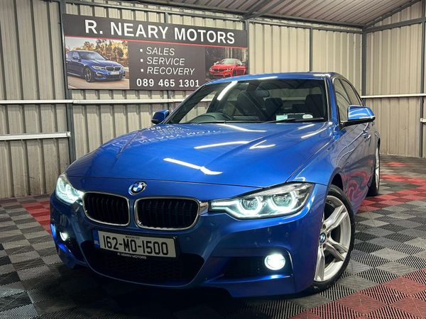 BMW 3-Series Saloon, Petrol Plug-in Hybrid, 2016, Blue