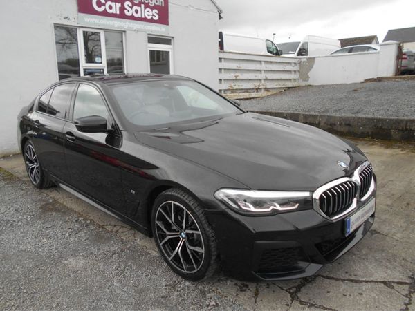 BMW 5-Series Saloon, Diesel, 2021, Black