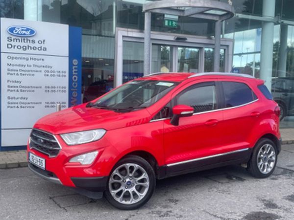 Ford EcoSport Hatchback, Diesel, 2018, Red