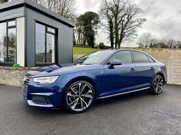 Audi A4 Saloon, Diesel, 2017, Blue