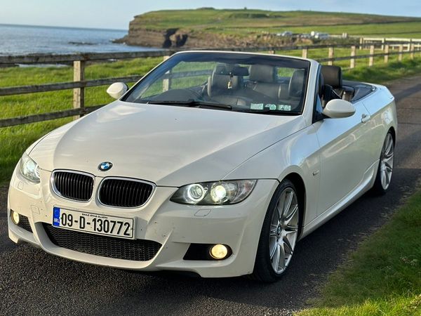BMW 3-Series Convertible, Diesel, 2009, White