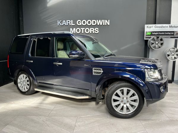 Land Rover Discovery SUV, Diesel, 2016, Blue