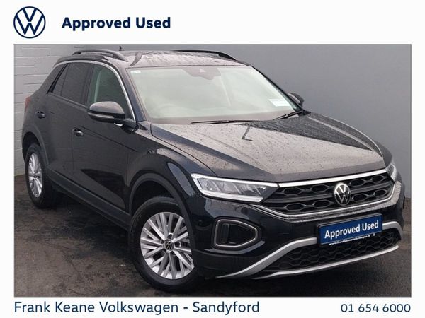 Volkswagen T-Roc SUV, Petrol, 2023, Black