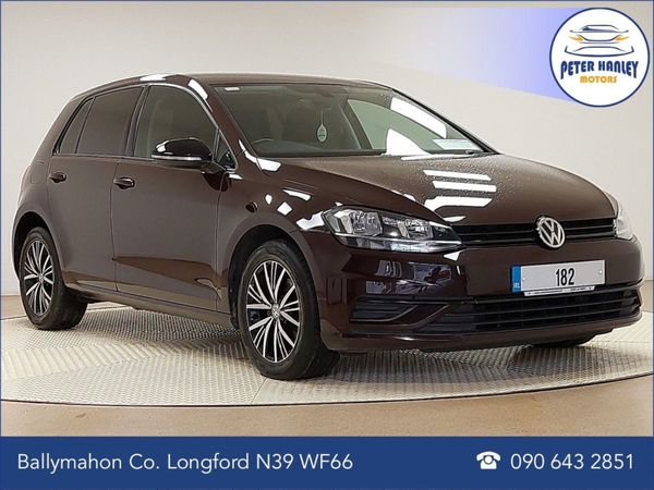 Volkswagen Golf Hatchback, Diesel, 2018, Black