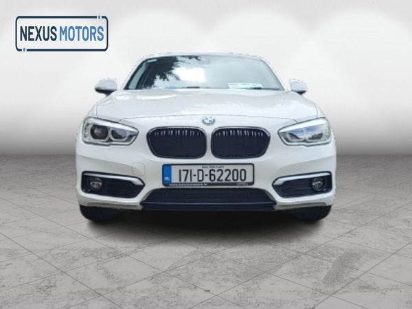 BMW 1-Series Hatchback, Petrol, 2017, White