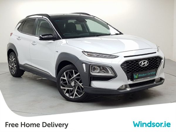 Hyundai KONA MPV, Petrol Hybrid, 2021, White