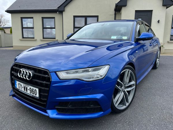 Audi A6 Saloon, Diesel, 2017, Blue