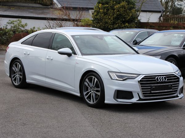 Audi A6 Saloon, Diesel, 2019, White