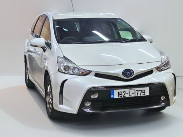 Toyota Prius MPV, Petrol Hybrid, 2019, White