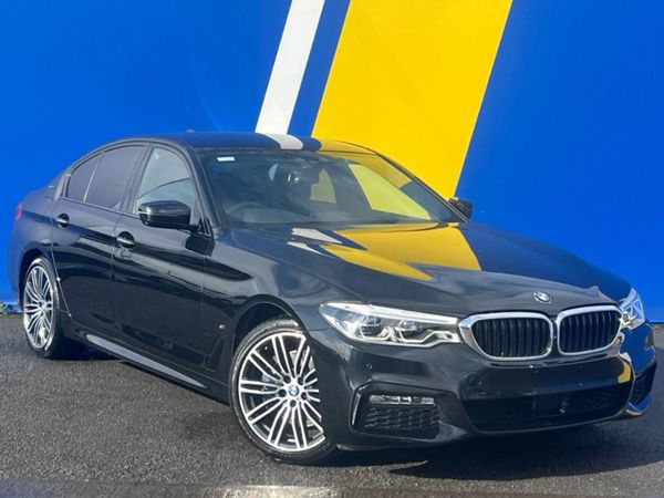 BMW 5-Series Saloon, Hybrid, 2017, Black