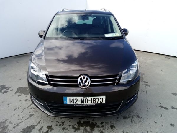 Volkswagen Sharan MPV, Petrol, 2014, Brown