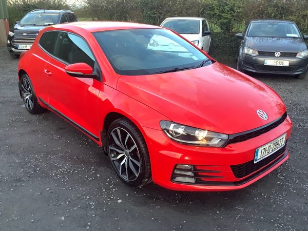 Volkswagen Scirocco Coupe, Petrol, 2017, Red