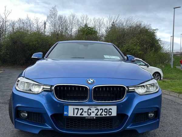 BMW 3-Series Saloon, Petrol Plug-in Hybrid, 2017, Blue
