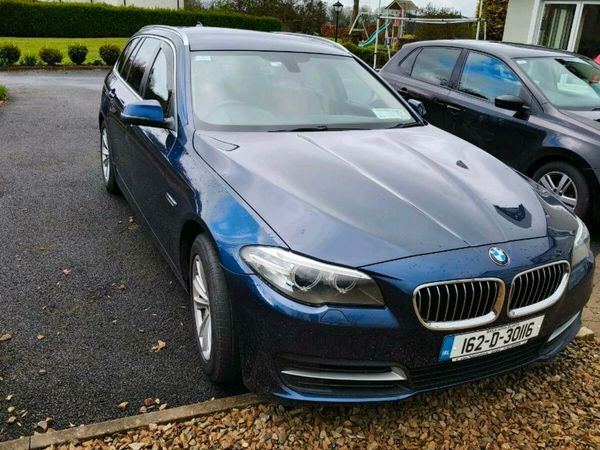 BMW 5-Series Estate, Diesel, 2016, Blue