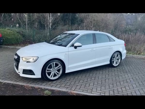 Audi A3 Saloon, Diesel, 2017, White