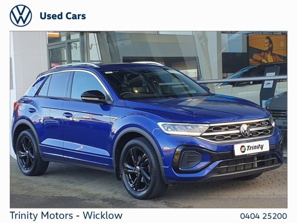 Volkswagen T-Roc Crossover, Petrol, 2022, Blue