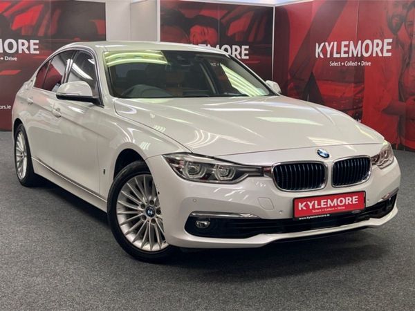 BMW 3-Series Saloon, Hybrid, 2019, White