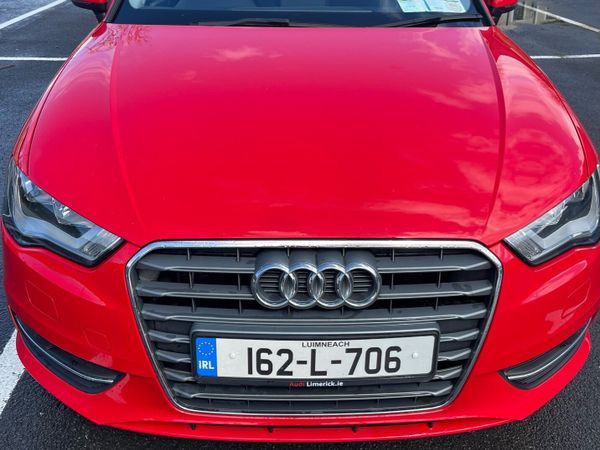 Audi A3 Hatchback, Diesel, 2016, Red