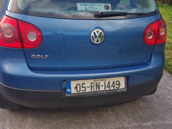 Volkswagen Golf Hatchback, Petrol, 2005, Blue