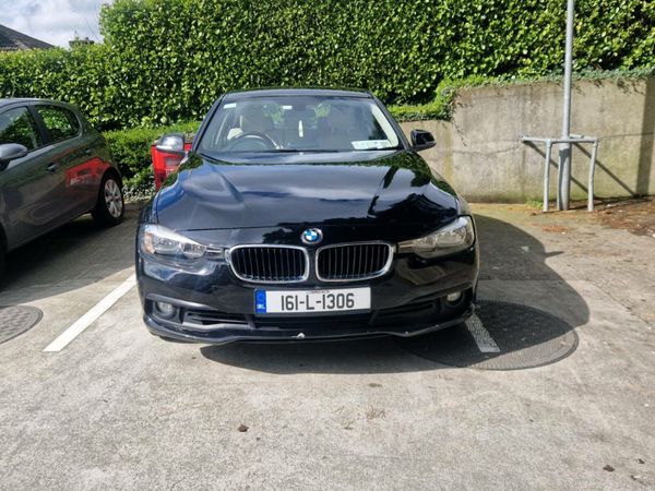BMW 3-Series Saloon, Petrol, 2016, Black