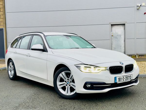 BMW 3-Series Estate, Diesel, 2018, White