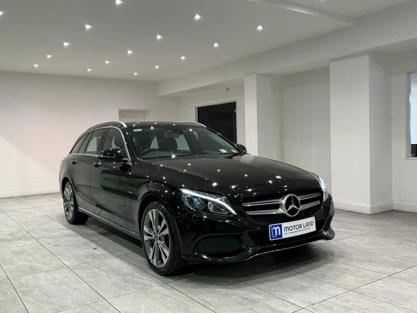 Mercedes-Benz C-Class Estate, Petrol Plug-in Hybrid, 2017, Black