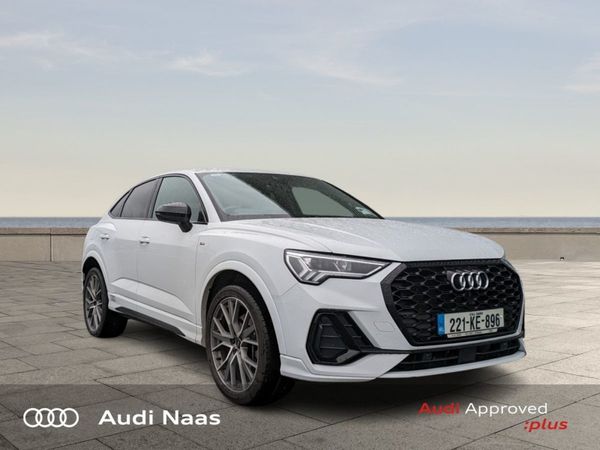 Audi Q3 SUV, Petrol Plug-in Hybrid, 2022, White
