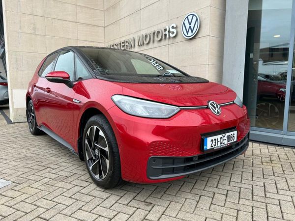 Volkswagen ID.3 Hatchback, Electric, 2023, Red