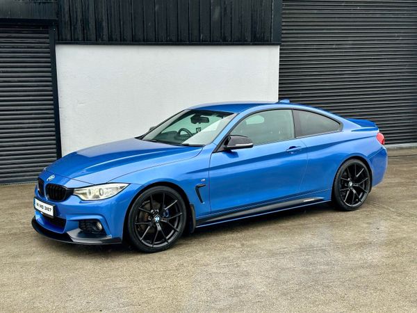 BMW 4-Series Coupe, Diesel, 2014, Blue