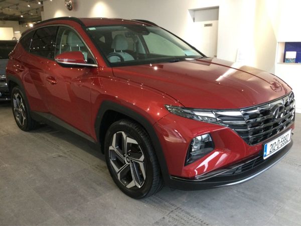 Hyundai Tucson SUV, Petrol Plug-in Hybrid, 2021, Red