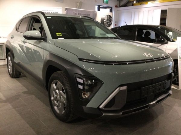 Hyundai KONA SUV, Petrol, 2024, Green