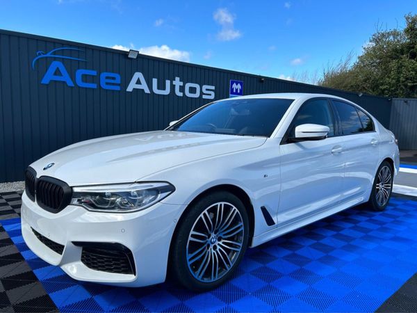 BMW 5-Series Saloon, Diesel, 2018, White