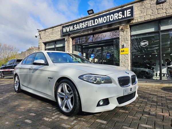 BMW 5-Series Saloon, Diesel, 2015, White