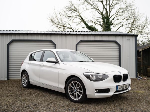 BMW 1-Series Estate/Jeep, Diesel, 2014, White