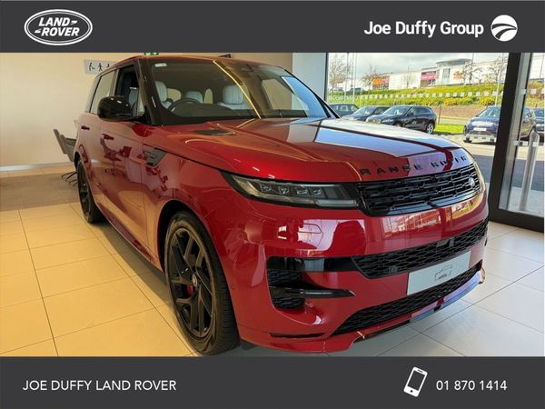 Land Rover Range Rover Sport SUV, Petrol Plug-in Hybrid, 2024, Red