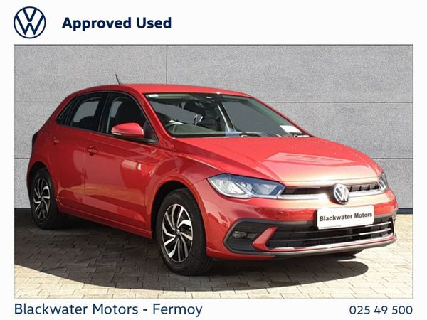 Volkswagen Polo Hatchback, Petrol, 2023, Red