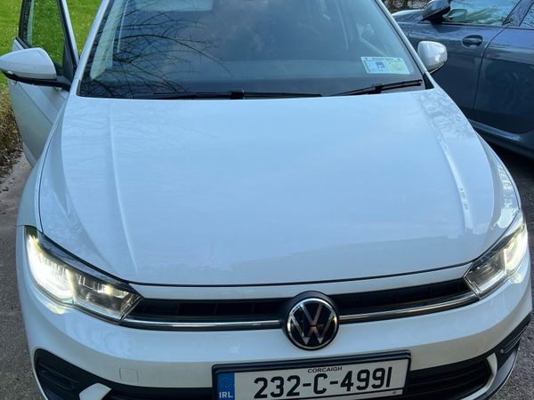 Volkswagen Polo Hatchback, Petrol, 2023, White