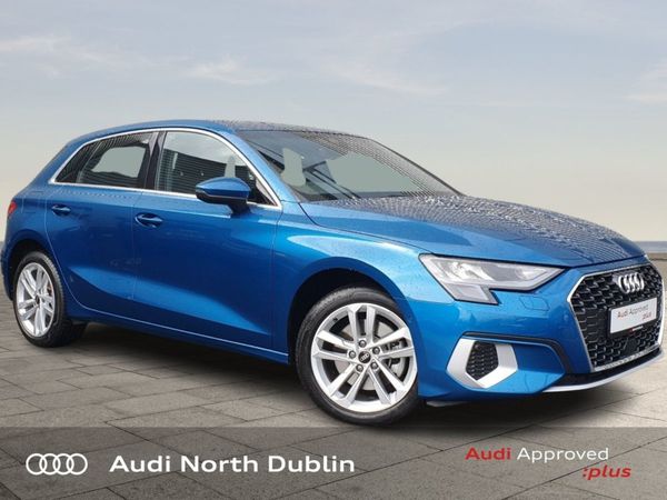 Audi A3 Hatchback, Petrol Plug-in Hybrid, 2021, Blue