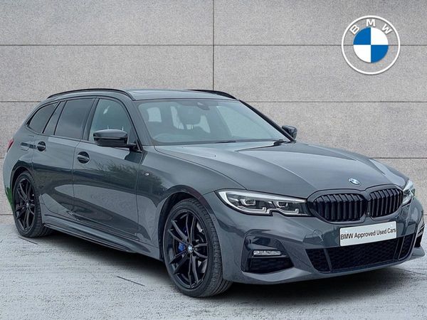 BMW 3-Series Estate, Diesel, 2019, Grey