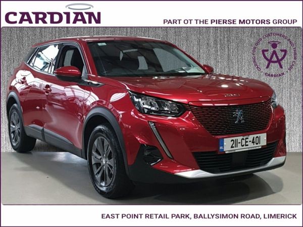 Peugeot 2008 MPV, Electric, 2021, Red