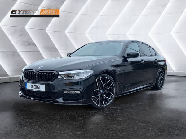 BMW 5-Series Saloon, Diesel, 2018, Black
