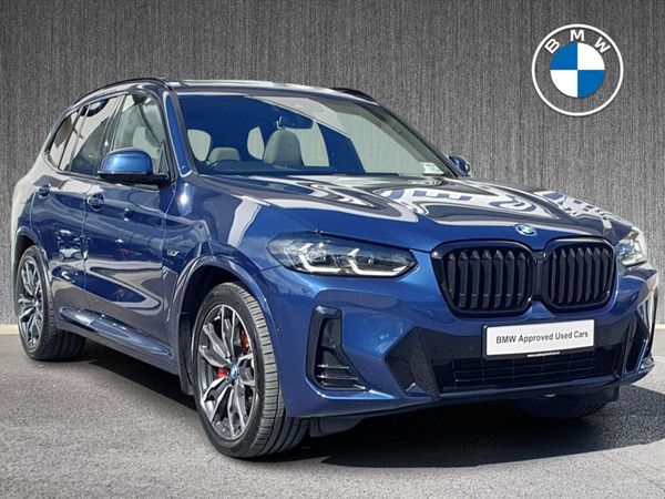 BMW X3 SUV, Petrol Plug-in Hybrid, 2022, Blue