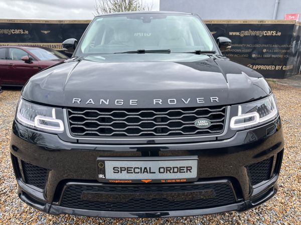 Land Rover Range Rover Sport SUV, Diesel, 2018, Black