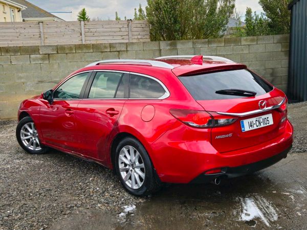 Mazda 6 Estate, Diesel, 2014, Red