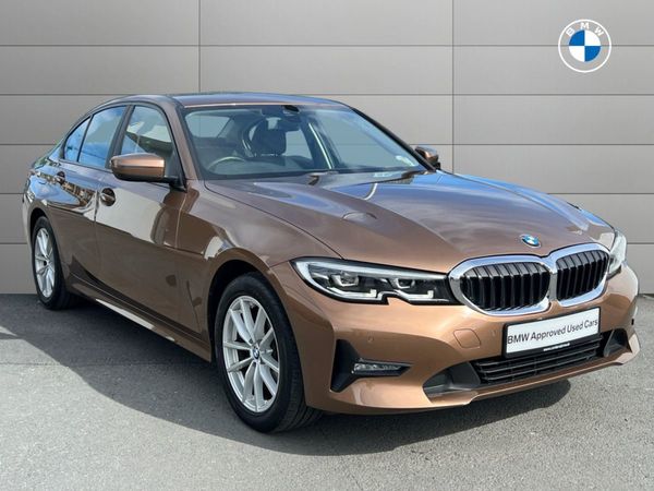 BMW 3-Series Saloon, Petrol, 2019, Gold