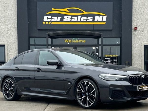 BMW 5-Series Saloon, 2021, Grey